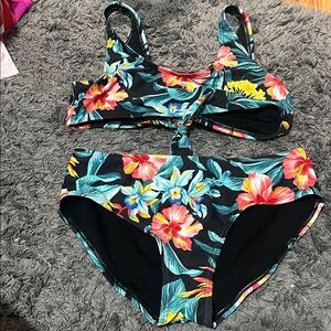 Old Navy Tropical Floral Bikini